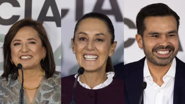 No habrá “cara a cara” en el Tercer Debate Presidencial; el INE cambia formato para Sheinbaum, Gálvez y Máynez
