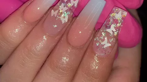 9 modelos de manicura transparente que quedan para cualquier ocasi&oacute;n: u&ntilde;as cortas o largas se ven bien