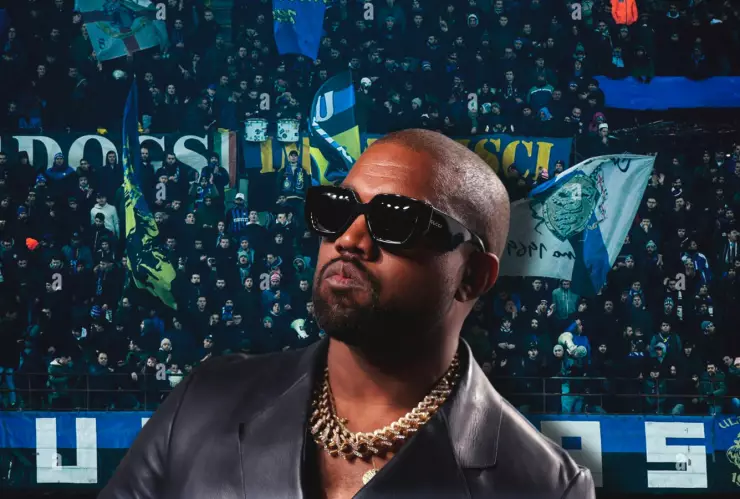 Kanye West y los Ultras del Inter de Milán