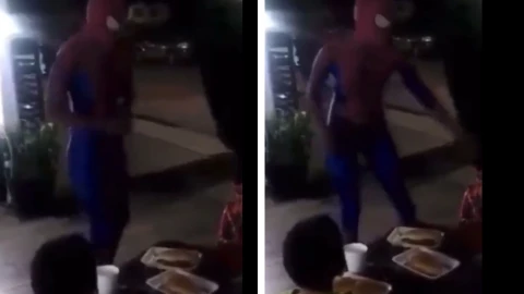 mujer araña balacera niños Nuevo León