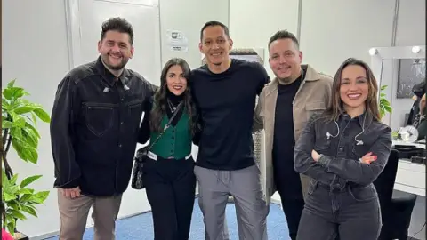 Rodolfo Cota disfruto del concierto de Matisse en la Feria de Leon 2024