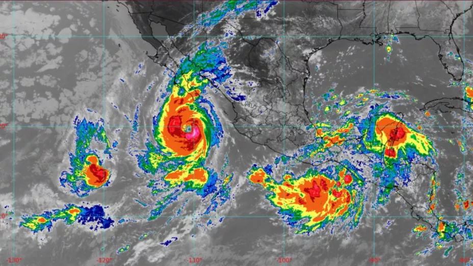 Huracán Priscilla reforzará lluvias en Jalisco y Guadalajara espera una fuerte tormenta esta semana de octubre