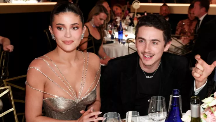 Timothée Chalamet y Kylie Jenner