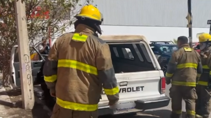 Quemas de vehículos en Guanajuato