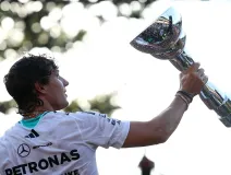 Andrea Kimi Antonelli tras ganar el Gran Premio de Italia 2026 de la Fórmula 1.