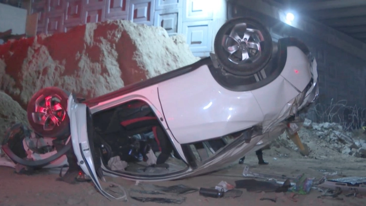 ¡Voló como ‘avión’! Automovilista cayó desde un puente en Zona Metropolitana de Guadalajara