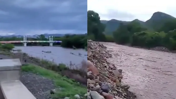 Agua en río de Badiraguato
