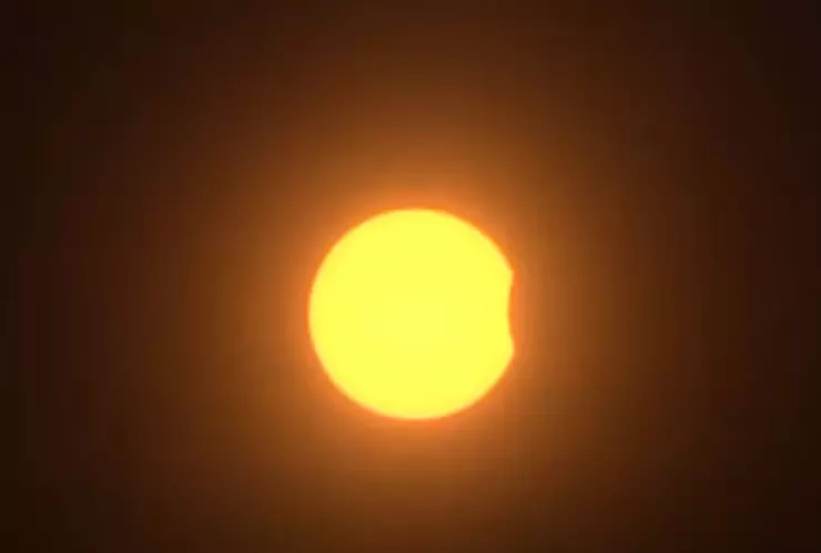 Eclipse de sol en Baja California 2