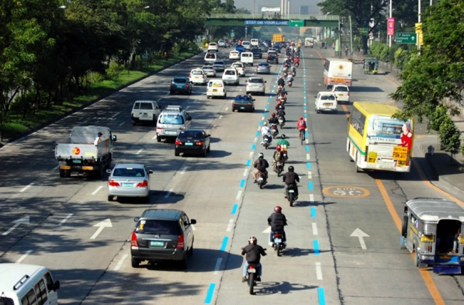 Carriles para motocicletas