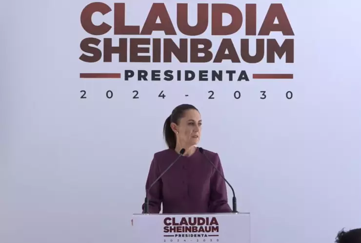 Claudia Sheinbaum en conferencia de prensa