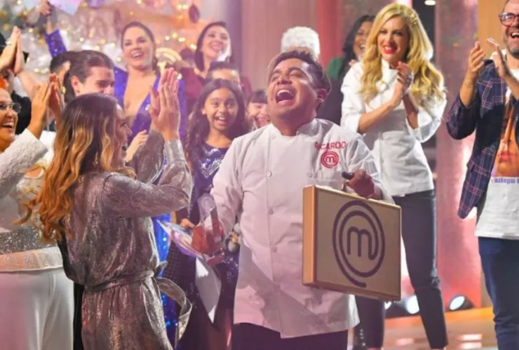 Ricardo Peralta en MasterCherCelebrity