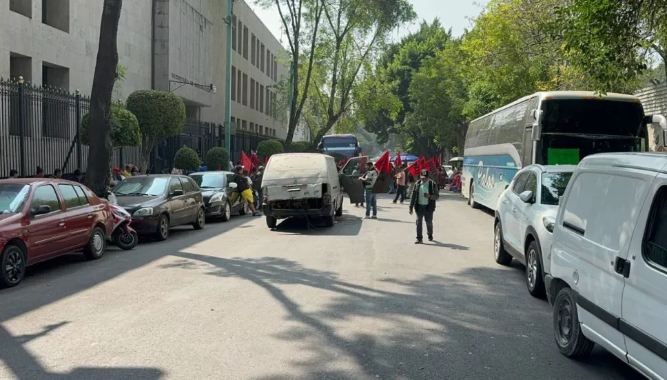 Se registran bloqueos hoy 7 de noviembre y manifestaciones en la CDMX