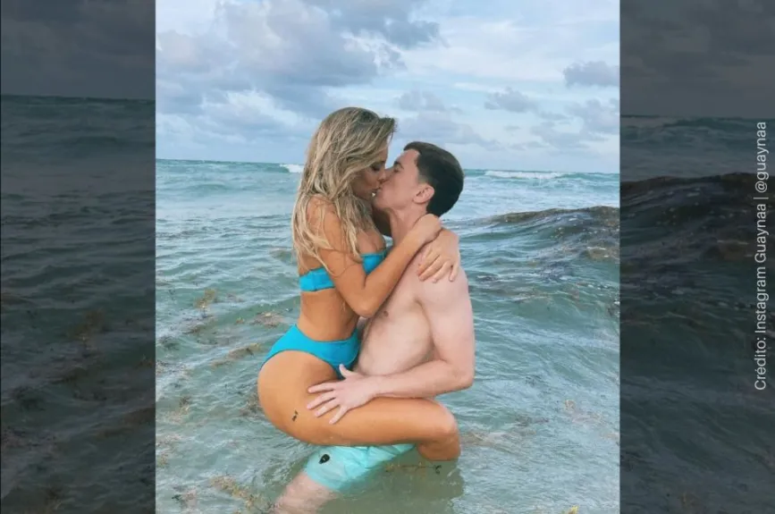 Lele y Guaynaa en el mar.jpg