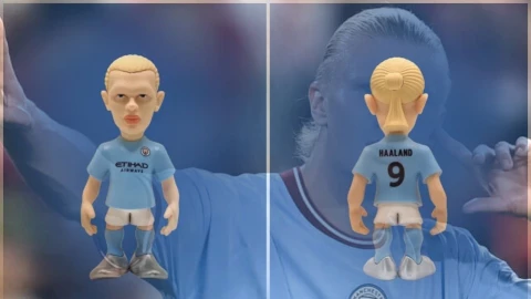 erling haaland juguete futbolista