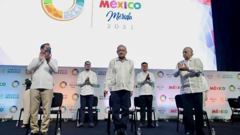 AMLO inaugura Tianguis Turístico 2021 en Mérida