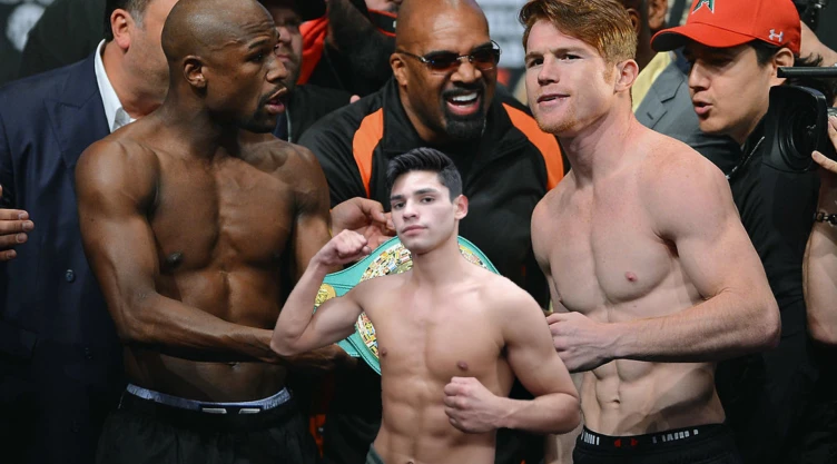 Mayweather, canelo Álvarez, Ryan García, Box