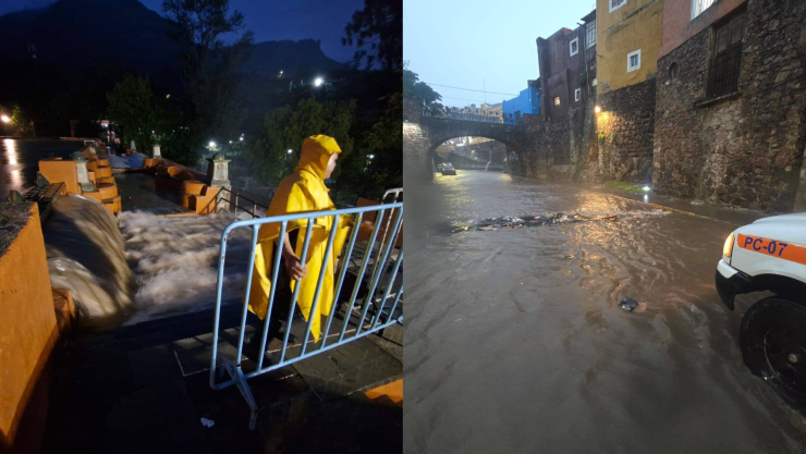 Se desborda la Presa de la Olla, Guanajuato capital, 14 de julio 2025.png