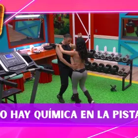 ¡Juntos se ven muy bien! Manelyk y Rafa sorprenden con su química al ensayar la coreografía