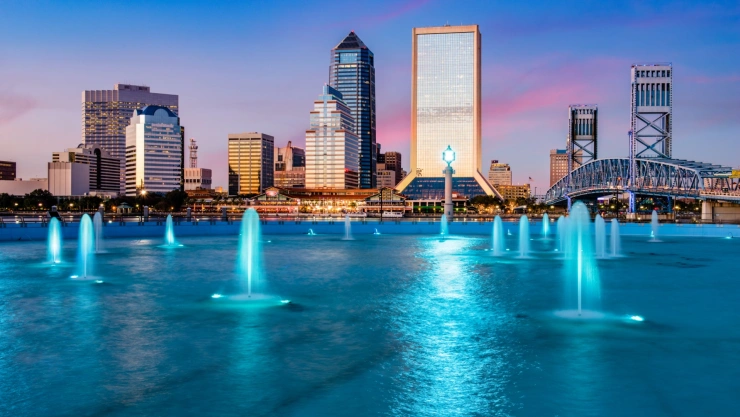 Postal de Jacksonville, Florida, Estados Unidos