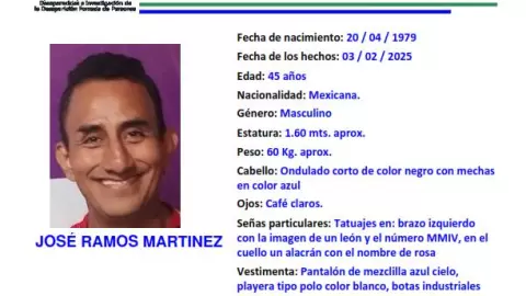 José Ramos desaparecido Tabasco