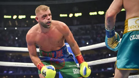 Billy Joe Saunders con fractura