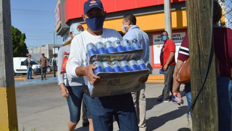 Compras de pánico por cerveza en Sonora