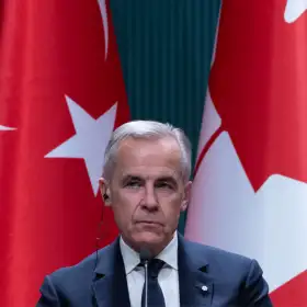 Mark Carney, primer ministro de Canadá en Ankara, Turquía.