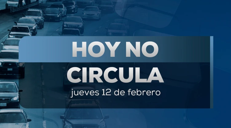 Hoy No Circula 12 de febrero 2026
