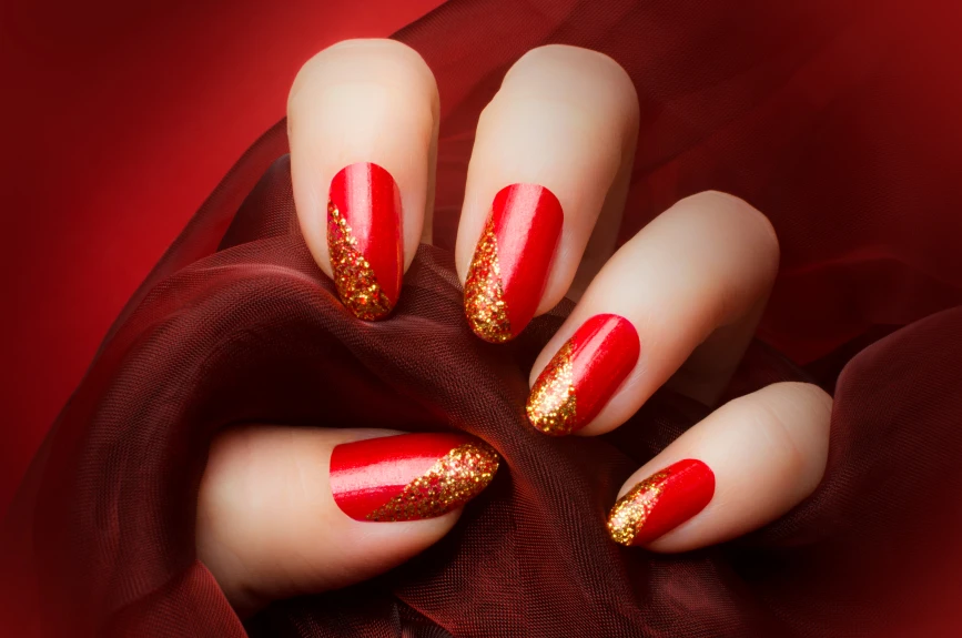 Uñas glitter