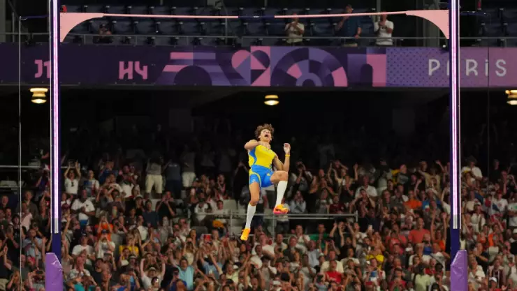 Armand Duplantis Juegos Olímpicos París 2024 récord olímpico