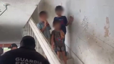 niños abandonados en Tamaulipas