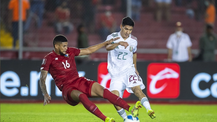 Andrés Andrade con la selección de Panamá