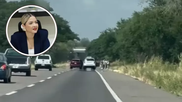 Roban camioneta de Estrella Palacios por la Maxipista