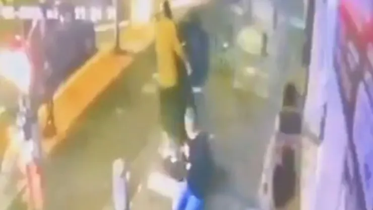 Momento exacto del secuestro de Yulixa Toloza