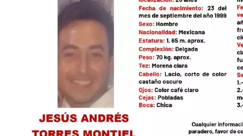 ¡Urgente! Buscan a Jesús Andrés de 26 años, DESAPARECIDO en Caucel hace más de 10 días