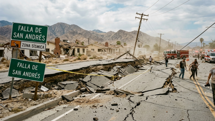 Este es el estado de México que podría quedar DEVASTADO ante la activación de la Falla de San Andrés