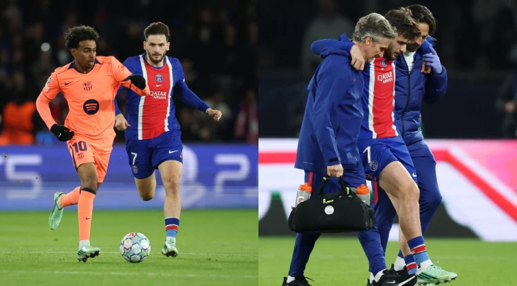 Rotura del ligamento cruzado, la común lesión en futbolistas como Khvicha Kvaratskhelia del PSG: Qué la causa y sus síntomas