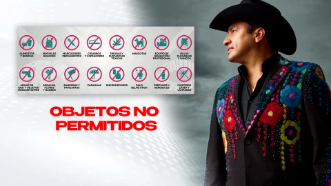 Qué NO llevar al concierto de Julión Álvarez: regulaciones, accesos y recomendaciones