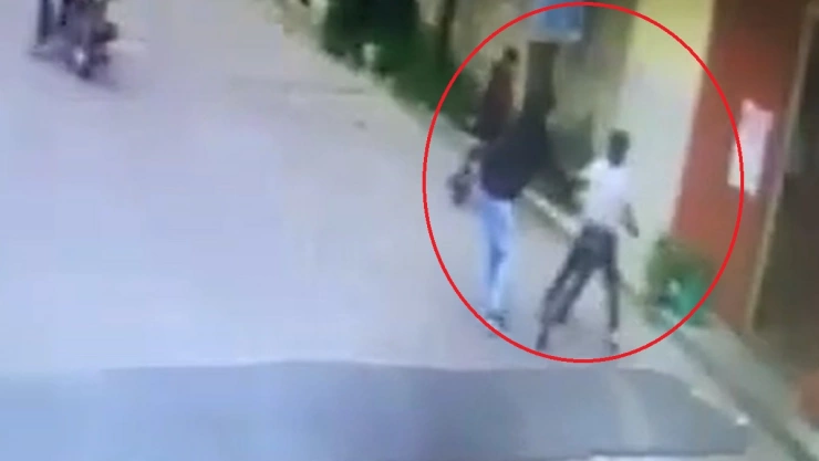 captan secuestro a dos niños