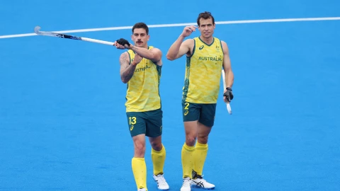 Jugadores de hockey australianos en París 2024