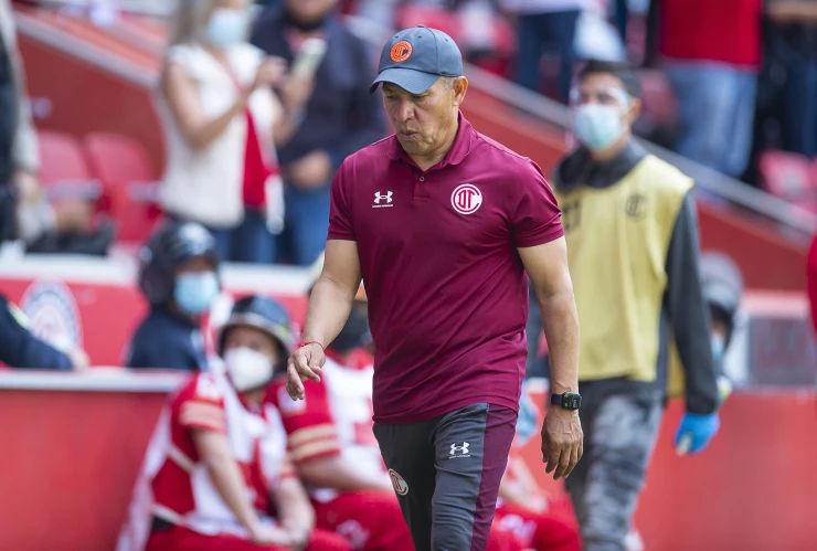 Ignacio Ambriz, entrenador del Toluca, tras el partido ante el Pachuca