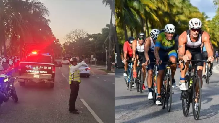 Estos son los CIERRES de CALLES en Cancún por el Triatlón Astri el 28 de abril de 2024.jpg