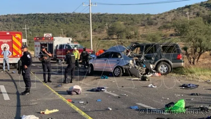 Accidente en Eje Metropolitano