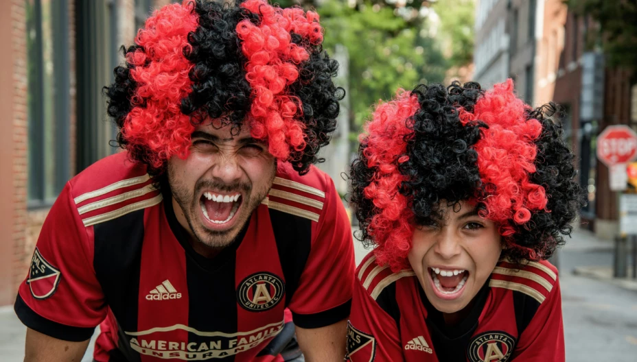 Personas “adictas” al futbol