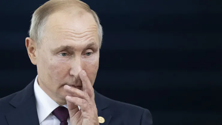 El presidente ruso Vladimir Putin en una cumbre en Brasilia el 14 de noviembre del 2019. Imagen, AP.