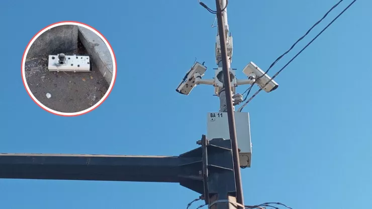 Balean 65 cámaras de videovigilancia en Culiacán hoy 25 de noviembre de 2024..jpg