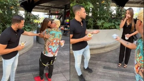 Hombre presta a su novia y termina enojado.