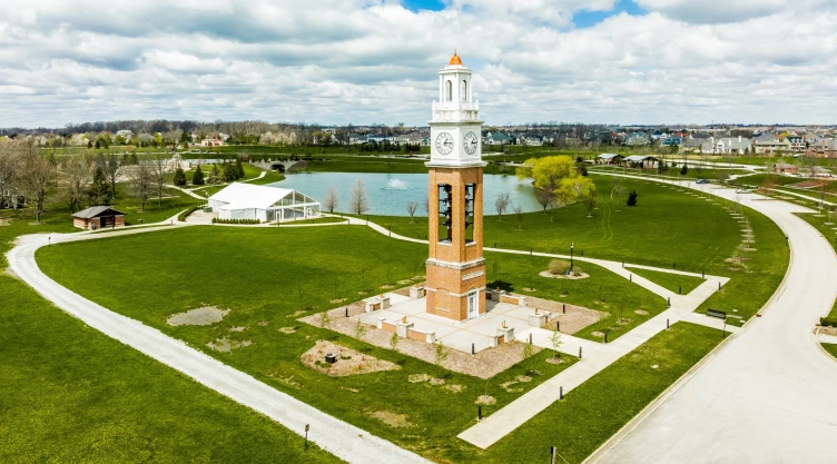 Panorámica de la ciudad de Carmel, en Indiana.
