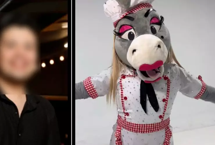 Momo Guzmán burrita burrona