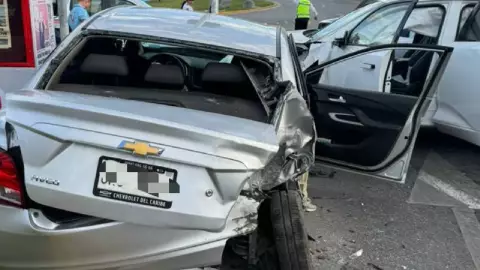 Fuerte accidente de tránsito en la avenida Bonampak.jpg